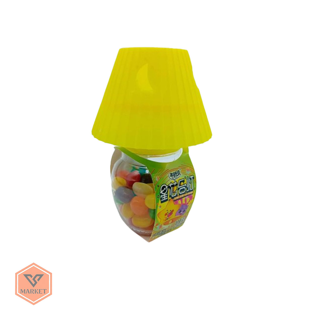 دراژه پاستیلی (جیلی بیلی) وارداتی طرح چراغ‌خواب فانتزی — تصویر ۲