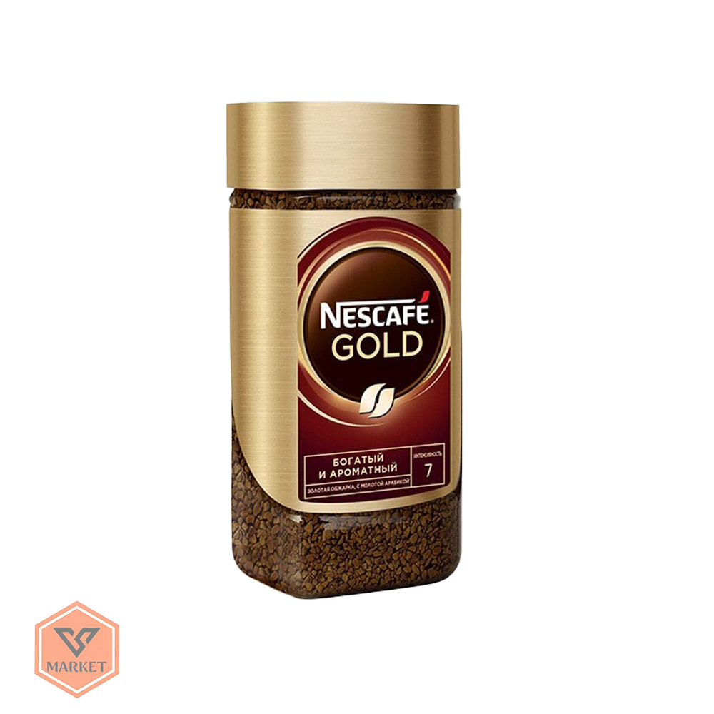 خرید قهوه فوری نسکافه گلد (Nescafe Gold) | رست طلایی با پودر عربیکا | 190 گرمی