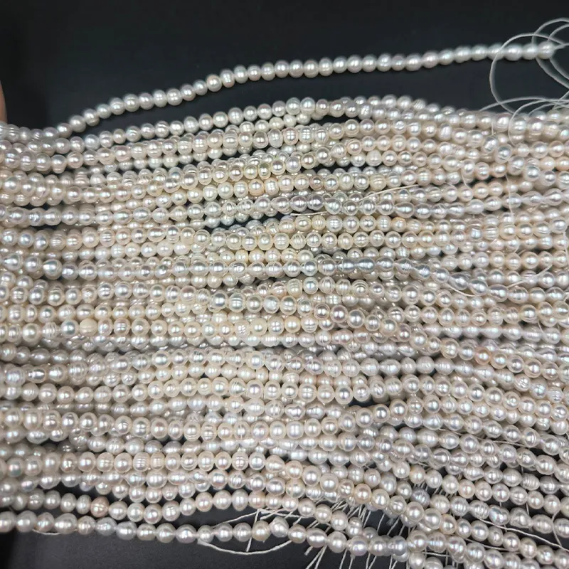 مروارید پرورشی سایز 4 میل کیفیت A کد 1440 — تصویر ۳