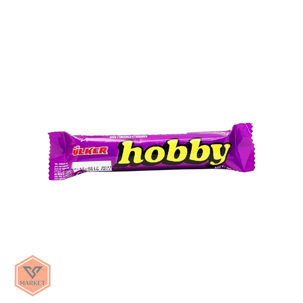 شکلات بار فندقی هوبی اولکر (Ülker Hobby) – طعم نوستالژی و انرژی‌بخش — تصویر ۳