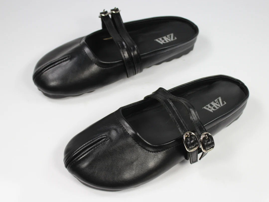 صندل اسلیپر دوسگک زارا | ZARA — تصویر ۶