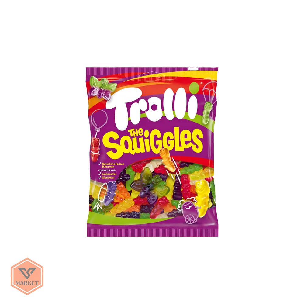 پاستیل ترولی اسکوئیگلز | Trolli The Squiggles — تصویر ۲