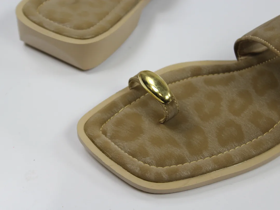 صندل زنانه گلدن چیتا زارا | Zara — تصویر ۵