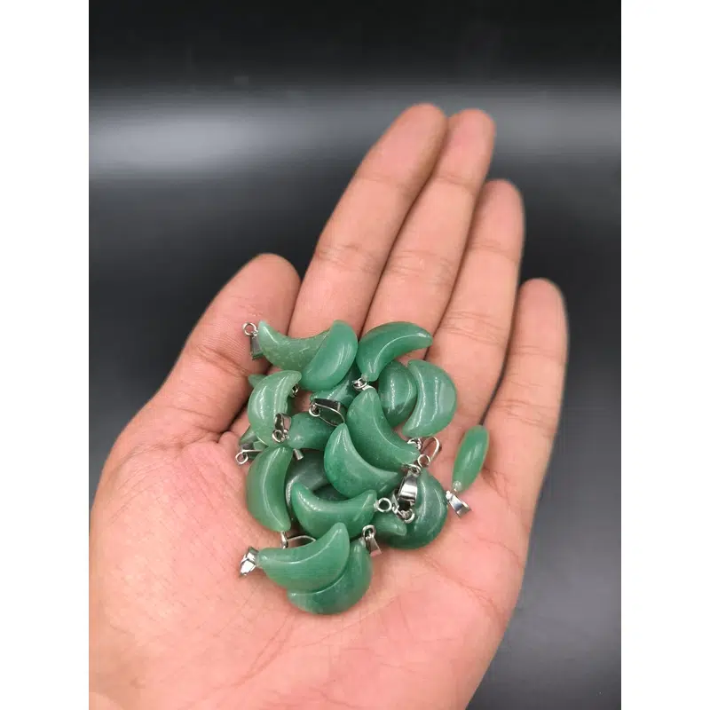 آویز سنگ آونتورین کد 8659 — تصویر ۲