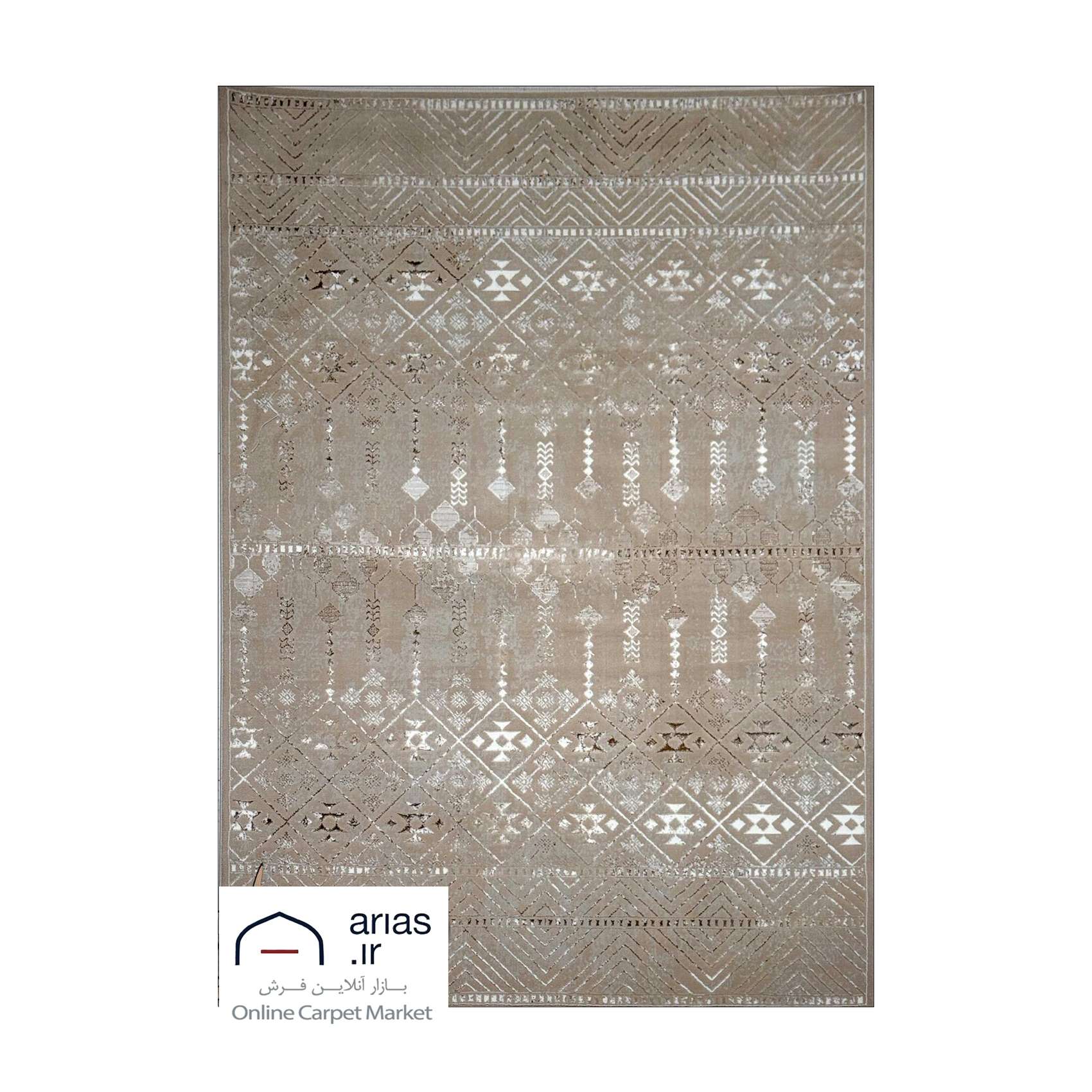 فرش ماشینی مدرن آریاس کد M27148