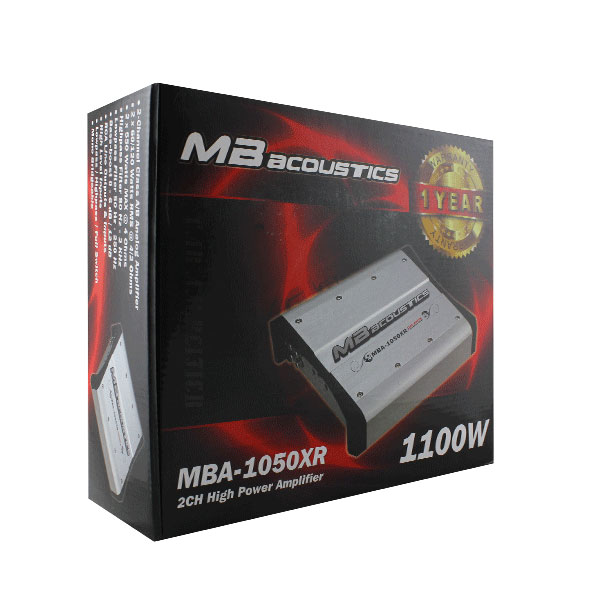 آمپلی فایر ام بی آکوستیکس مدل MBA-1050XR — تصویر ۶