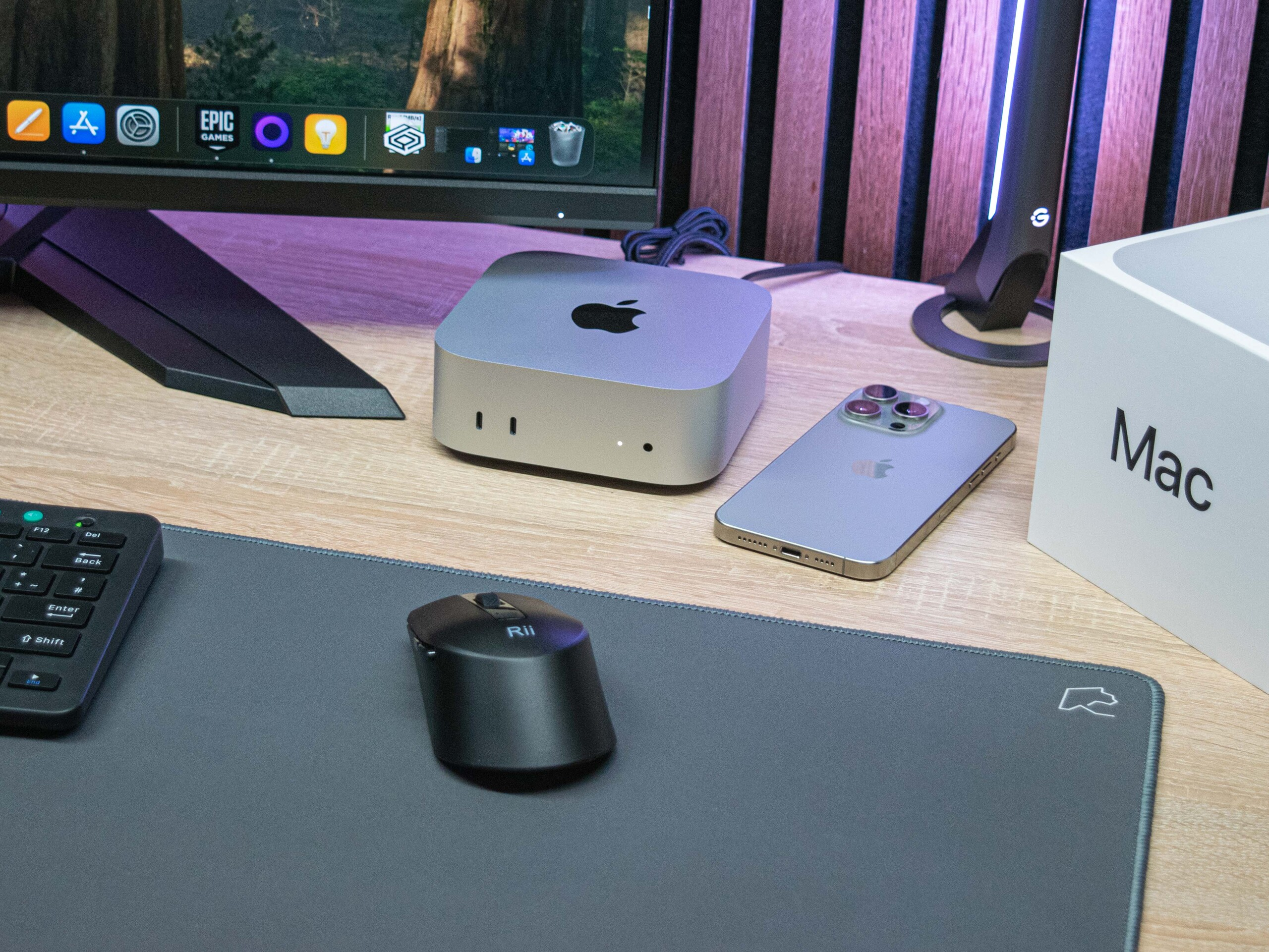 اپل مک مینی ام 4 گرافیک 10 هسته ای رم 16گیگابایت حافظه 512گیگابایت اس اس دی Apple Mac MINI M4 GPU 10CORE Ram 16gb 512gb SSD — تصویر ۵