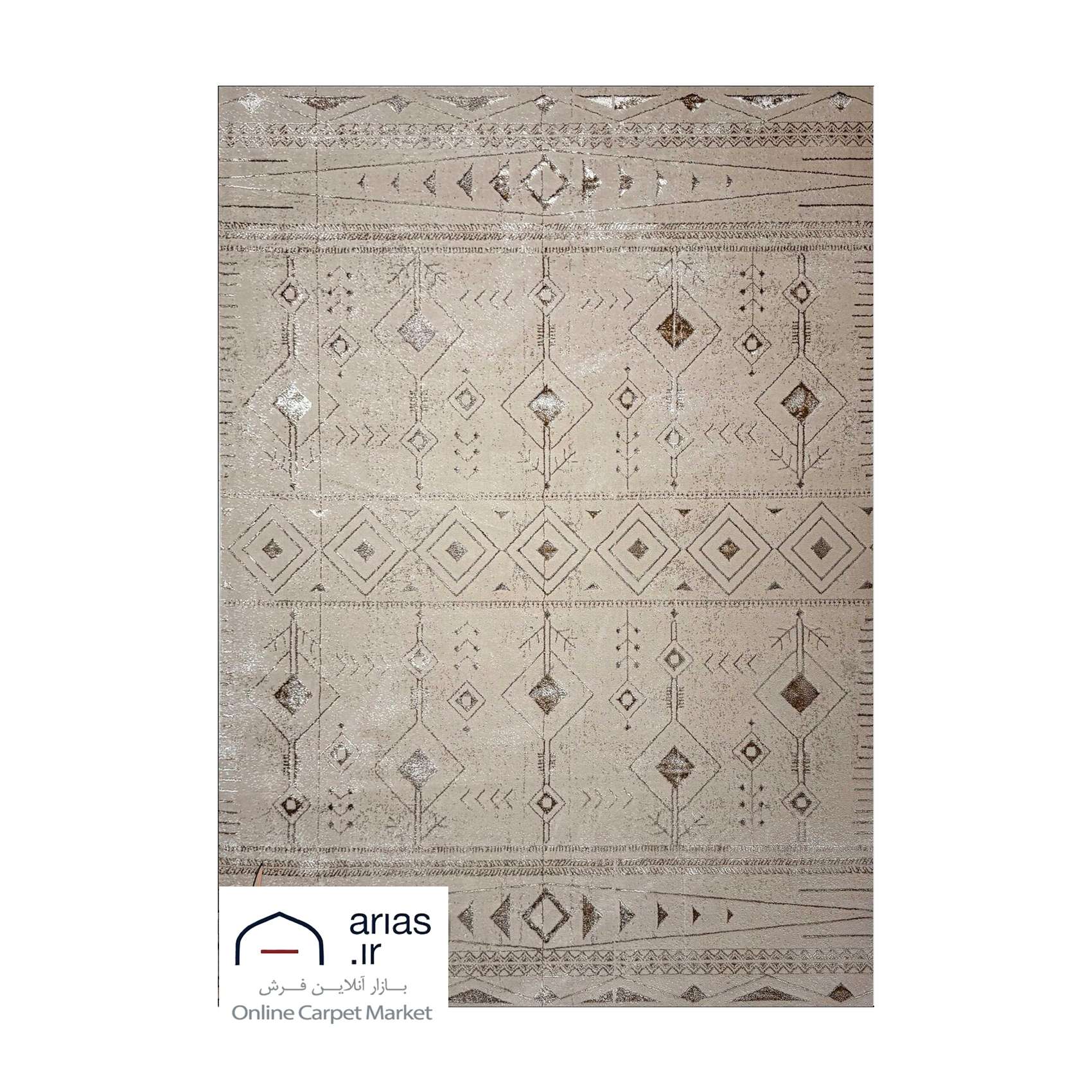 فرش ماشینی مدرن آریاس کد M27088