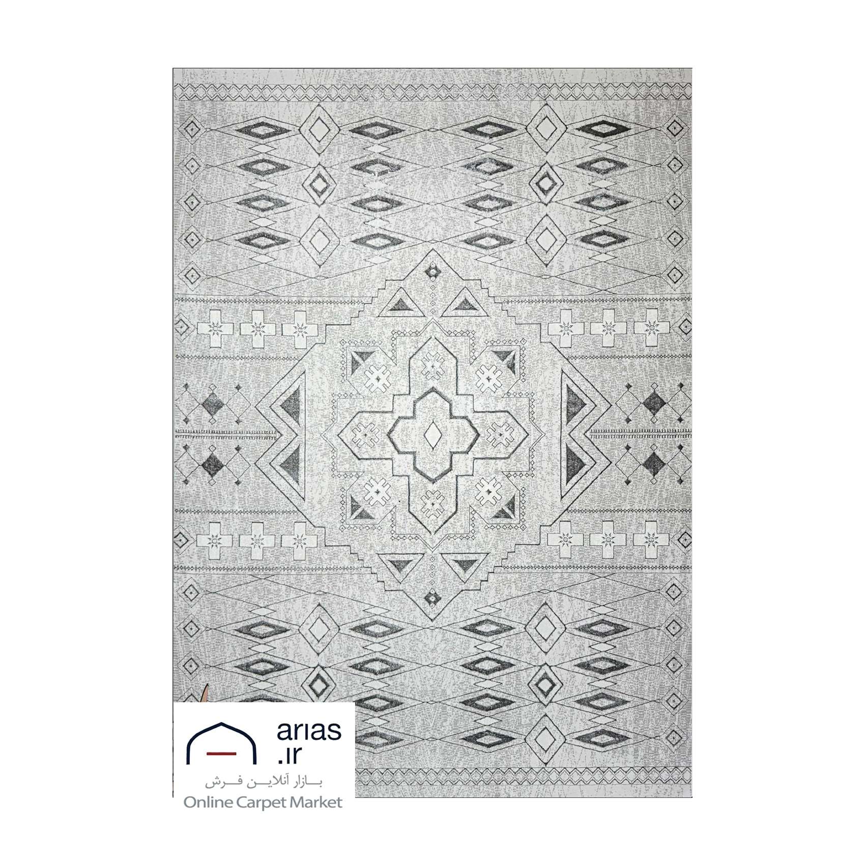 فرش ماشینی مدرن آریاس کد M27087