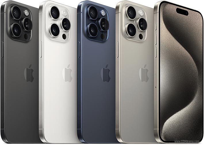 آیفون ۱۵ پرومکس ۵۱۲گیگ دو سیم کارت بدون رجیستری (استوک در حد نو) Apple Iphone 15 Pro MAX 512gb ZAA 2SIM — تصویر ۳