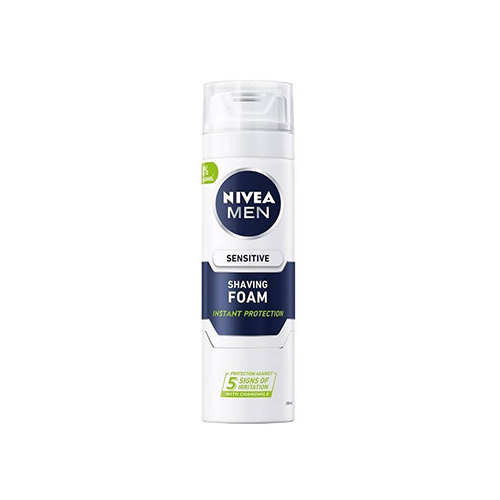 فوم اصلاح صورت مخصوص پوست حساس نیوآ Nivea حجم 200 میلی لیتر
