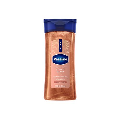روغن بدن ژلی شاین دار Vanilla Glow وازلین Vaseline حجم 200 میل — تصویر ۲