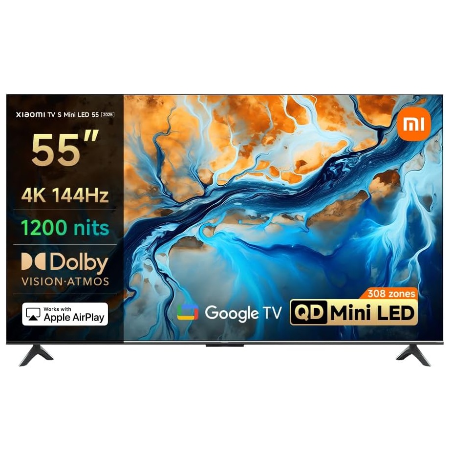 تلویزیون شیائومی 55 اینچ مدل Xiaomi TV S Mini LED 2025 144Hz