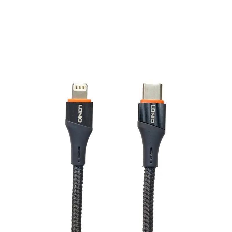 کابل شارژ اپل LDNIO مدل LC631I طول ۱ متر تایپ سی به لایتنینگ — تصویر ۵