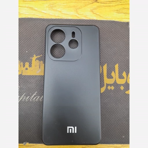 کاور سیلیکونی مناسب برای گوشی شیائومی Note 14 4G رنگ مشکی