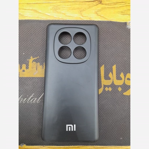 کاور سیلیکونی مناسب برای گوشی شیائومی Note 14 pro 4G رنگ مشکی