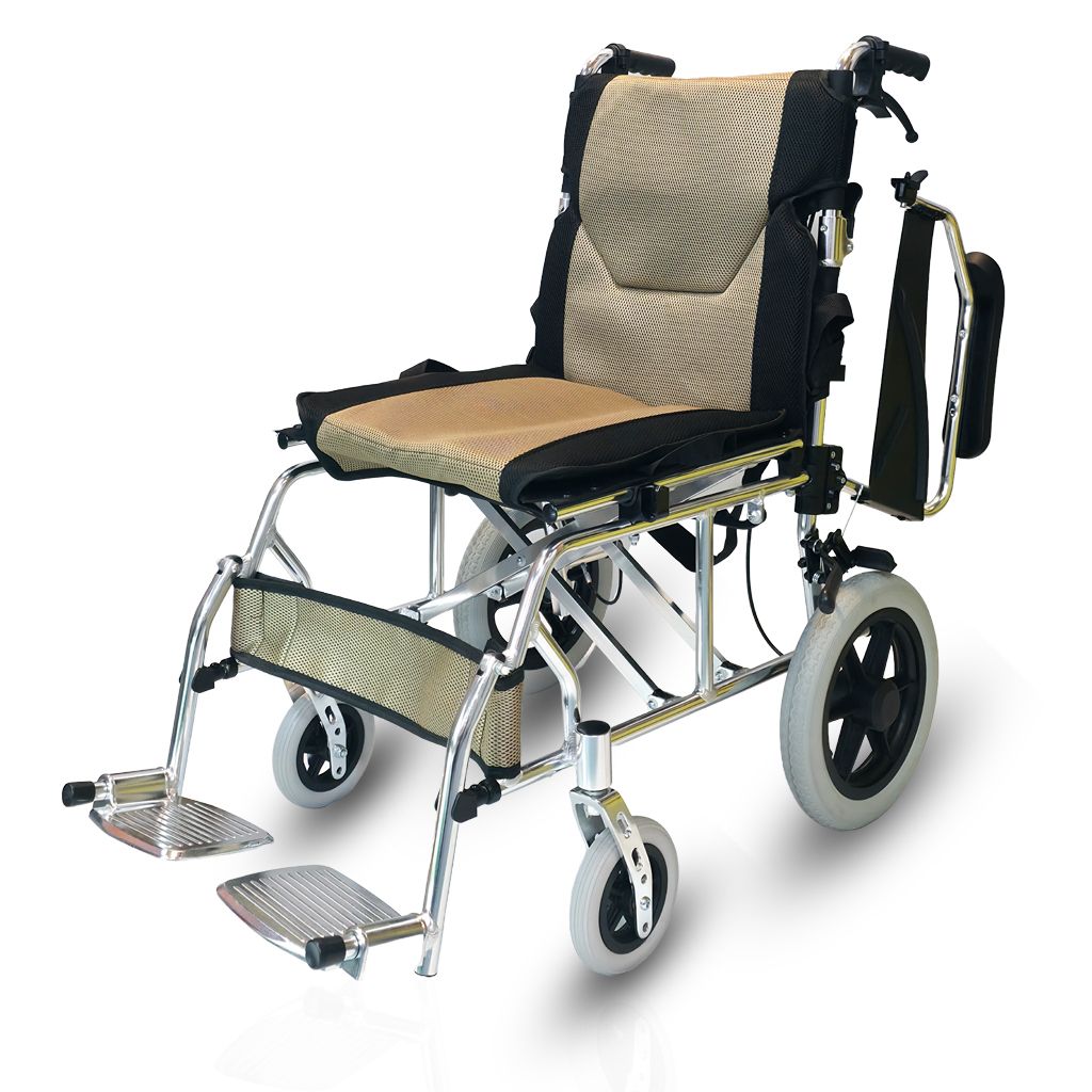 ویلچر حمل بیمار آلومینیوم فوشان مدل FS863LABJPF6 — تصویر ۵