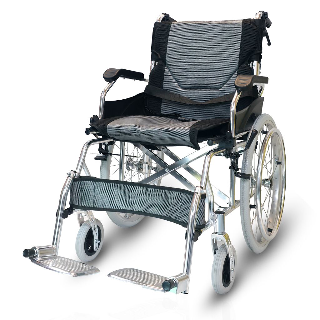 ویلچر حمل بیمار آلومینیومی برند فوشان مدل FS863LAJPF7