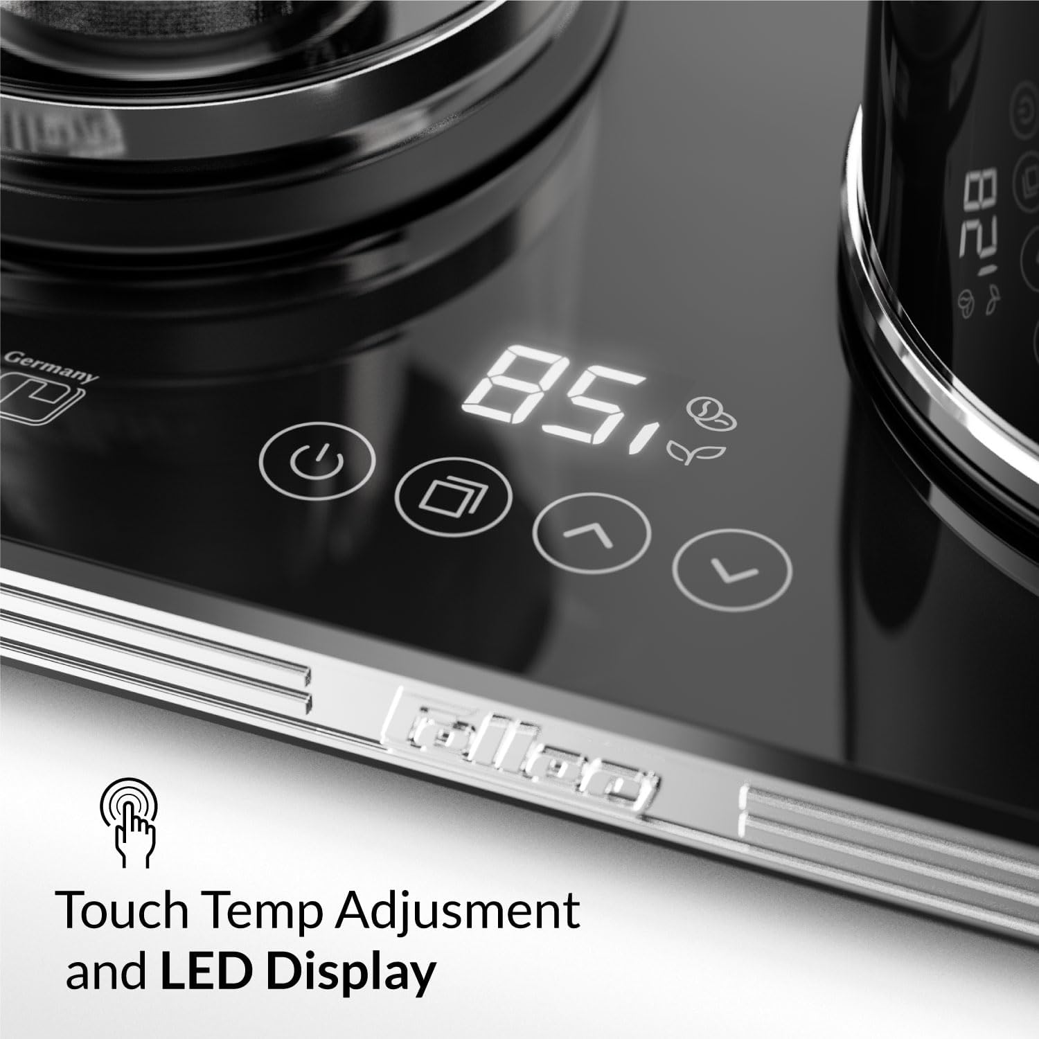 چای ساز کنارهمی فلر مدل TS 490 مشکی — تصویر ۵