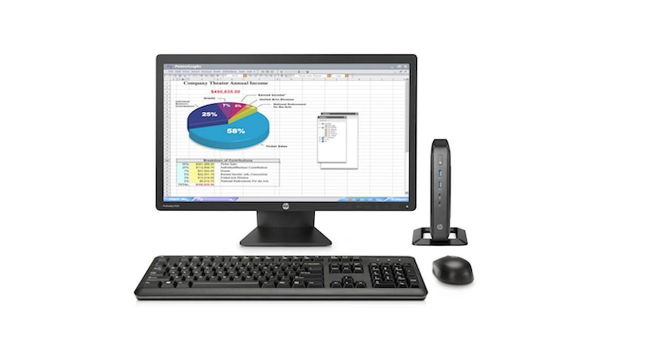 تین کلاینت اچ پی HP T520 (4-8) — تصویر ۷