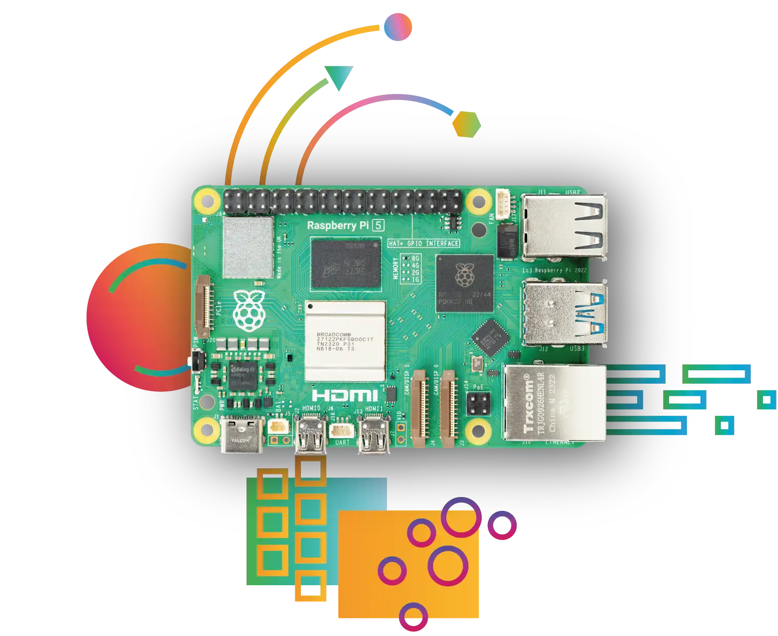 رسپبری پای 5 با رم 8 گیگ (Raspberry Pi 5 8G) — تصویر ۴