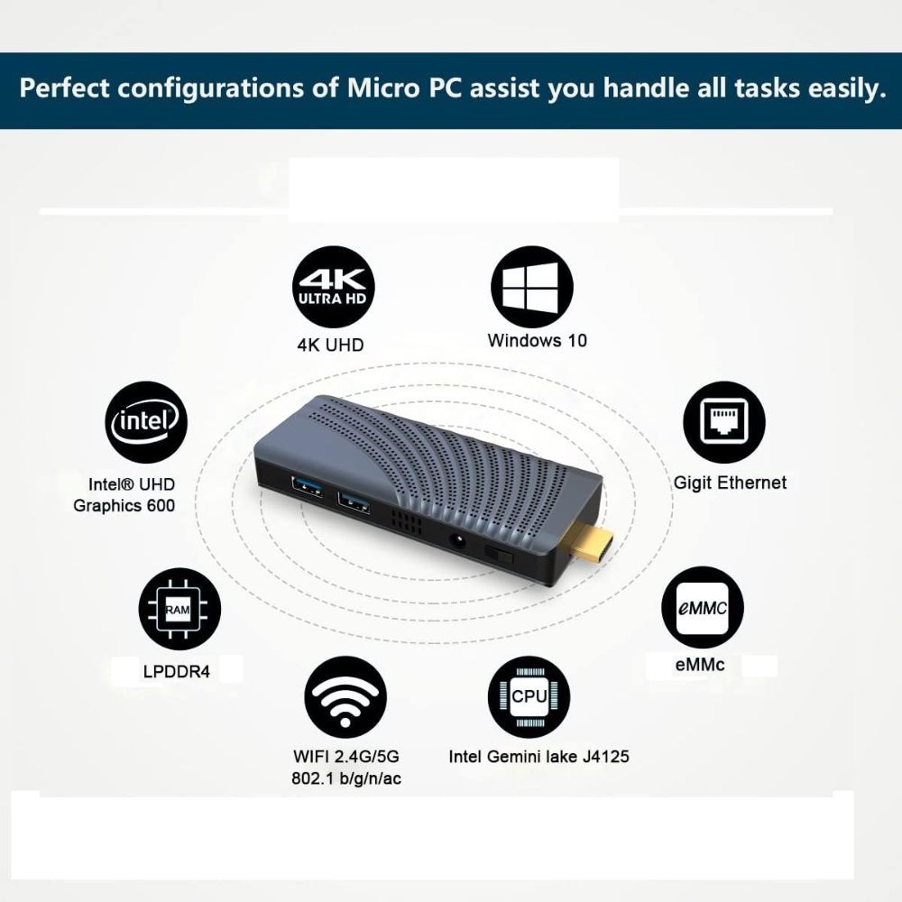 کامپیوتر جیبی مدل T6 PRO – J4125 — تصویر ۳