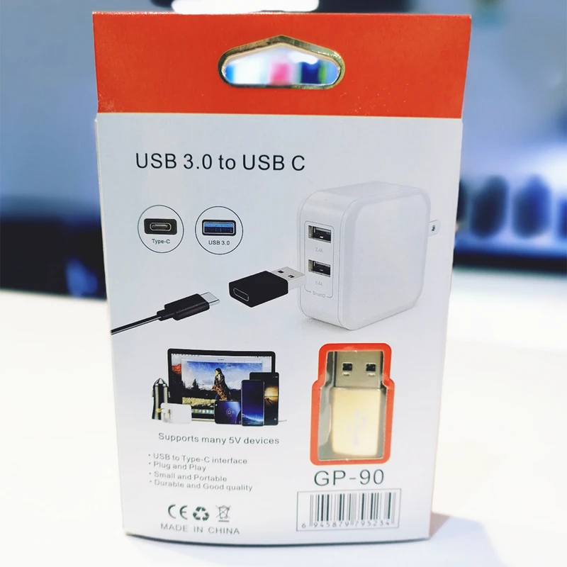 مبدل تایپ سی به یو اس بی مدل GP-90 — تصویر ۴