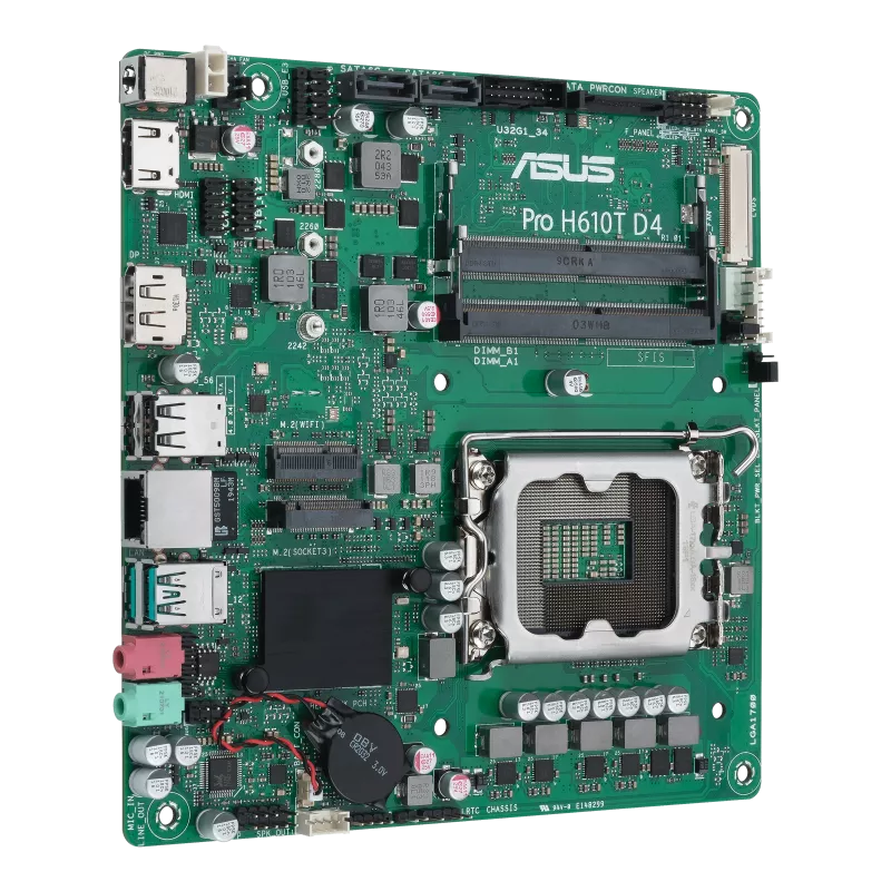 مادربرد صنعتی ایسوس H610T — تصویر ۴
