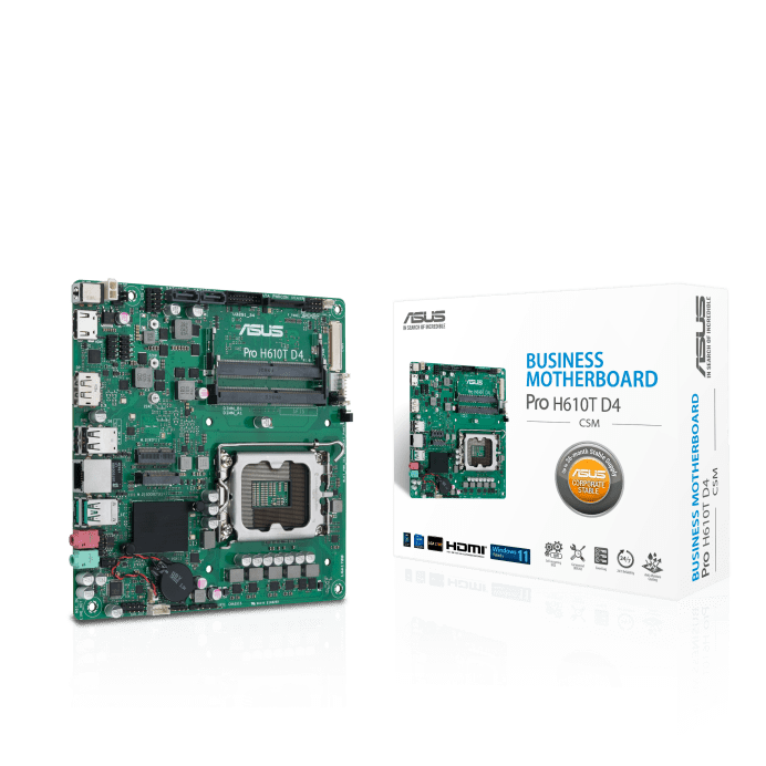 مادربرد صنعتی ایسوس H610T — تصویر ۵