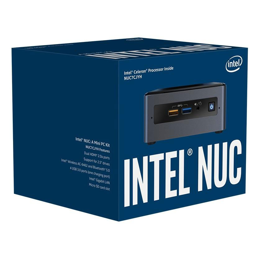 کامپیوتر کوچک اینتل مدل NUC7CJYH-8-256 — تصویر ۳