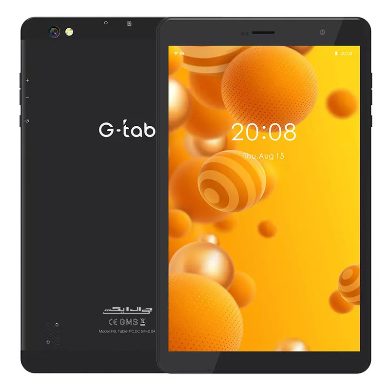 تبلت جی ال ایکس مدل G-Tab F8 ظرفیت 16 گیگ ، رم 2 گیگ ، تک سیم کارت ، صفحه نمایش ۸ اینچ