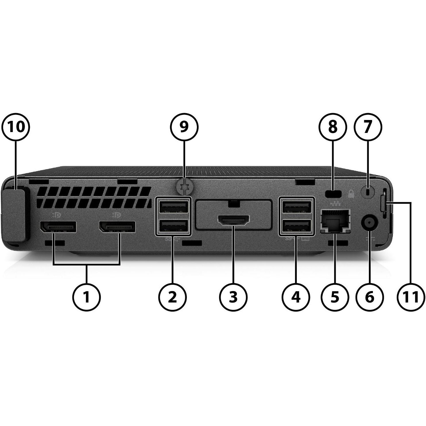 مینی کامپیوتر اچ پی HP ProDesk 600 G4-A — تصویر ۴