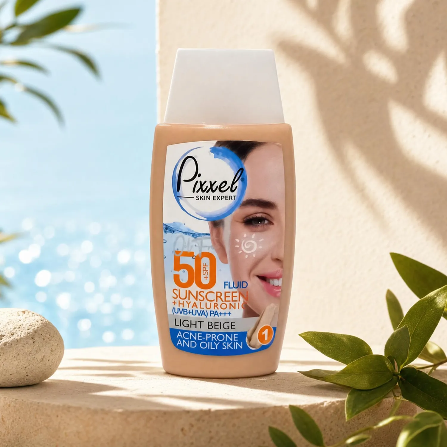 ضد آفتاب رنگی SPF 50 پیکسل مناسب پوست چرب — تصویر ۴