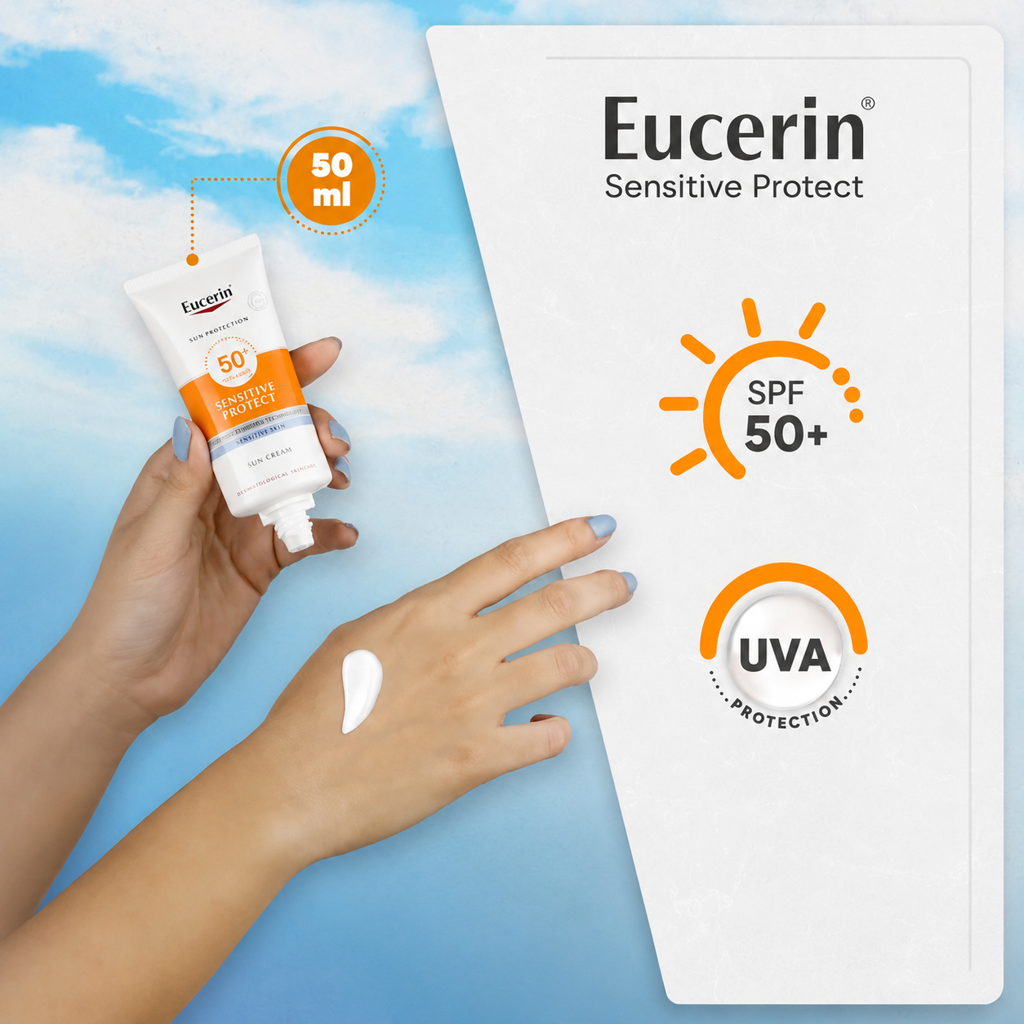 ضد آفتاب پوست خشک و حساس اوسرین مدل Sensitive Protect — تصویر ۷