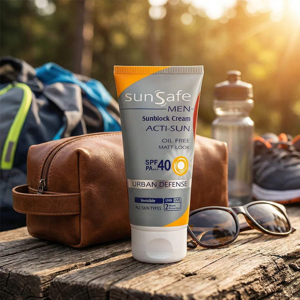 کرم ضد آفتاب آقایان سان سیف SPF 40 — تصویر ۳
