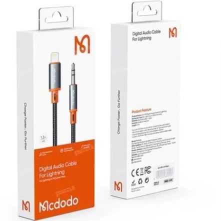 کابل لایتنینگ به AUX مک دودو مدل CA-078 — تصویر ۳