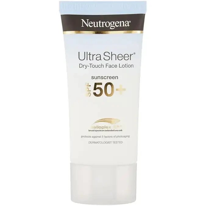 لوسیون ضد آفتاب نوتروژینا مدل Ultra Sheer با SPF 50