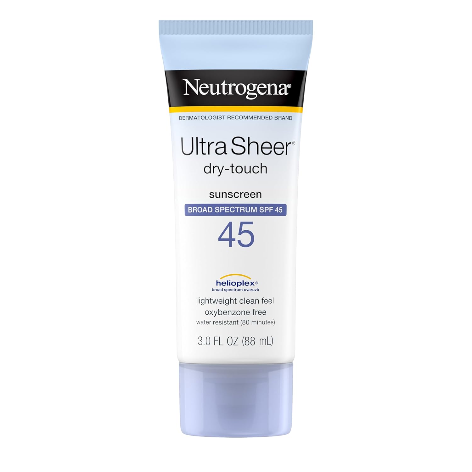 ضد آفتاب نوتروژینا اولترا شیر مدل Dry-Touch SPF 45