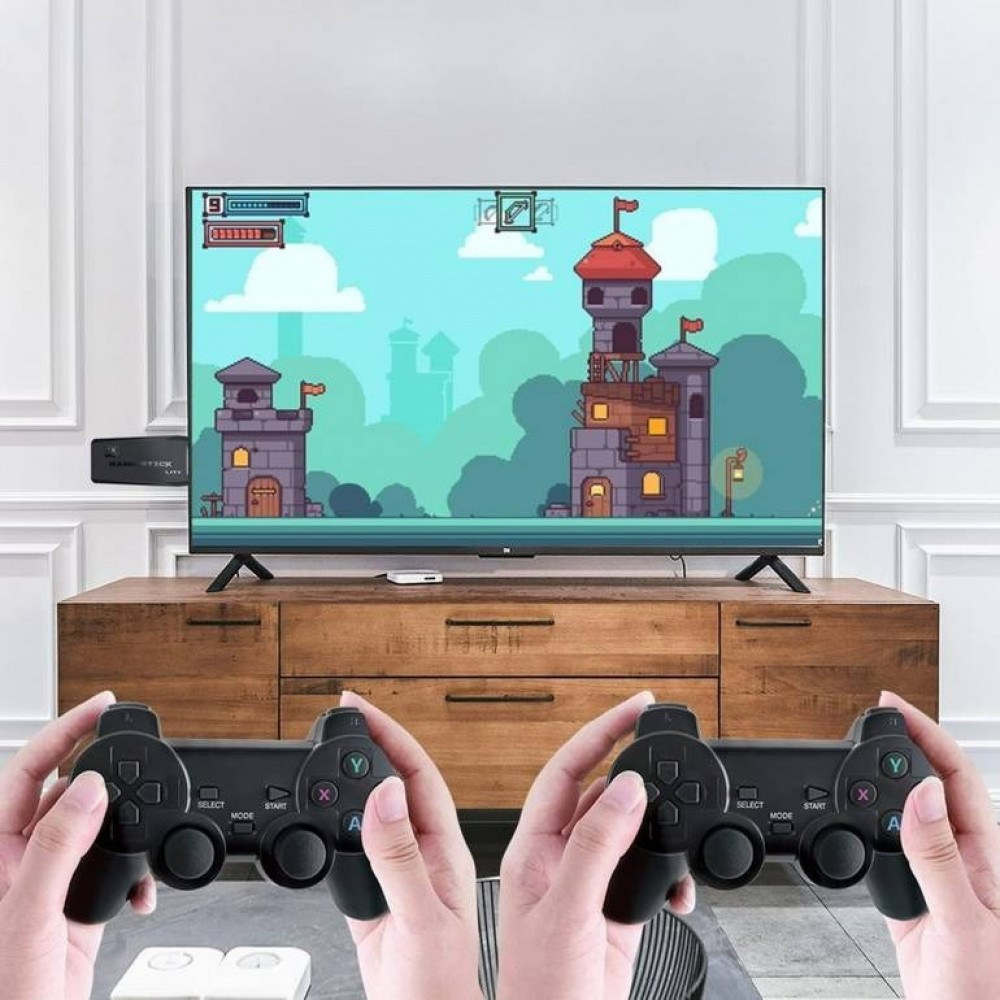 کنسول بازی بی‌سیم مدل 2.4G Wireless Controller Gamepad-4K Game Stick Lite — تصویر ۵