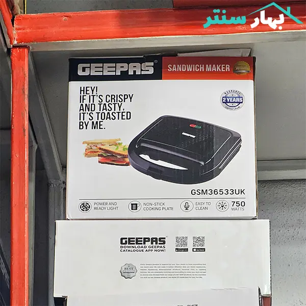 ساندویچ ساز جیپاس مدل GSM36533UK — تصویر ۵