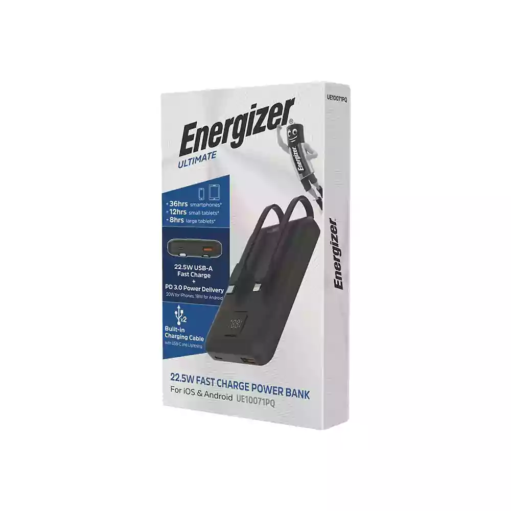 پاوربانک انرجایزر مدل UE10071PQ ظرفیت 10000mAh — تصویر ۳
