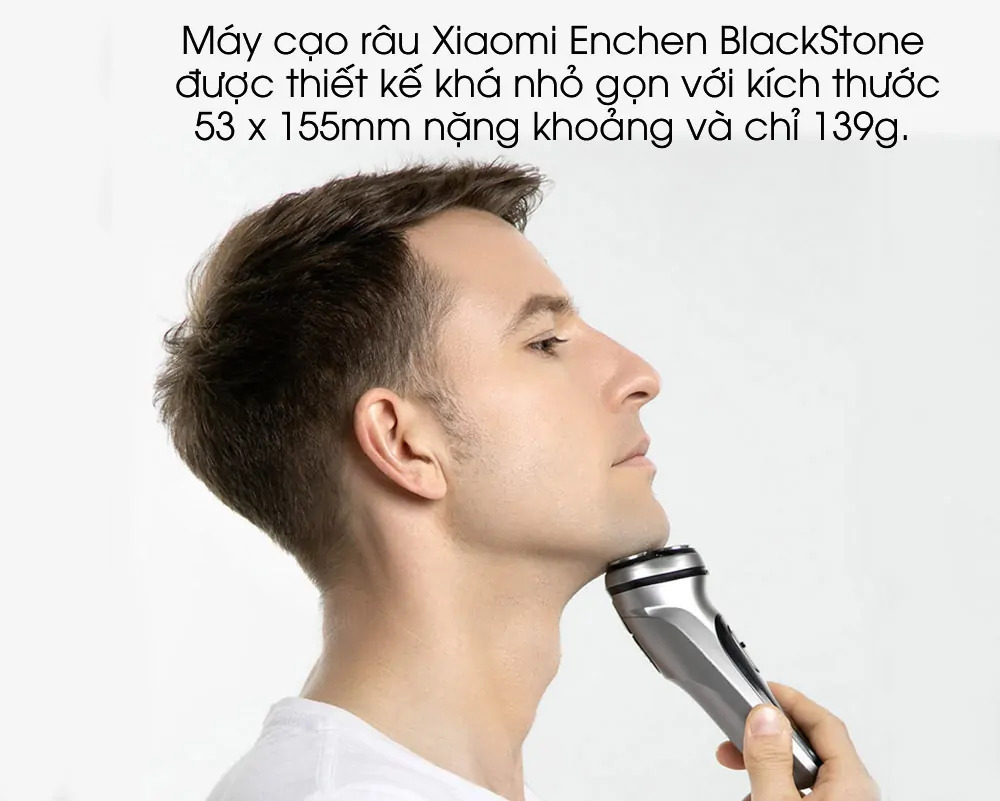 ماشین اصلاح شیائومی مدل Blackstone با تکنولوژی برش چرخشی — تصویر ۵