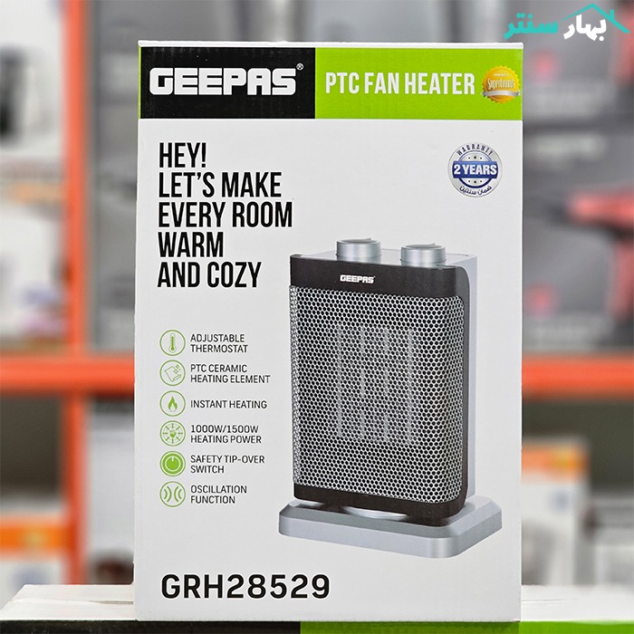 بخاری فن دار جیپاس مدل GFH28529 — تصویر ۶