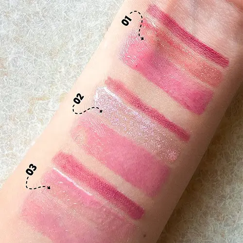 پک 3 تیکه آرایش لب دیور MISS ROYAL — تصویر ۴