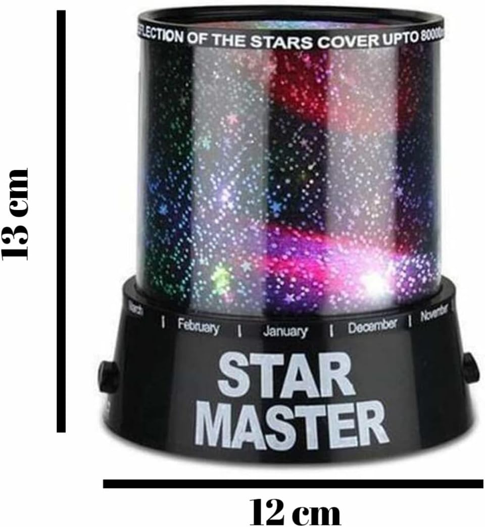 چراغ شب خواب و پروژکتور طرح آسمان شب مدل Star Master — تصویر ۵
