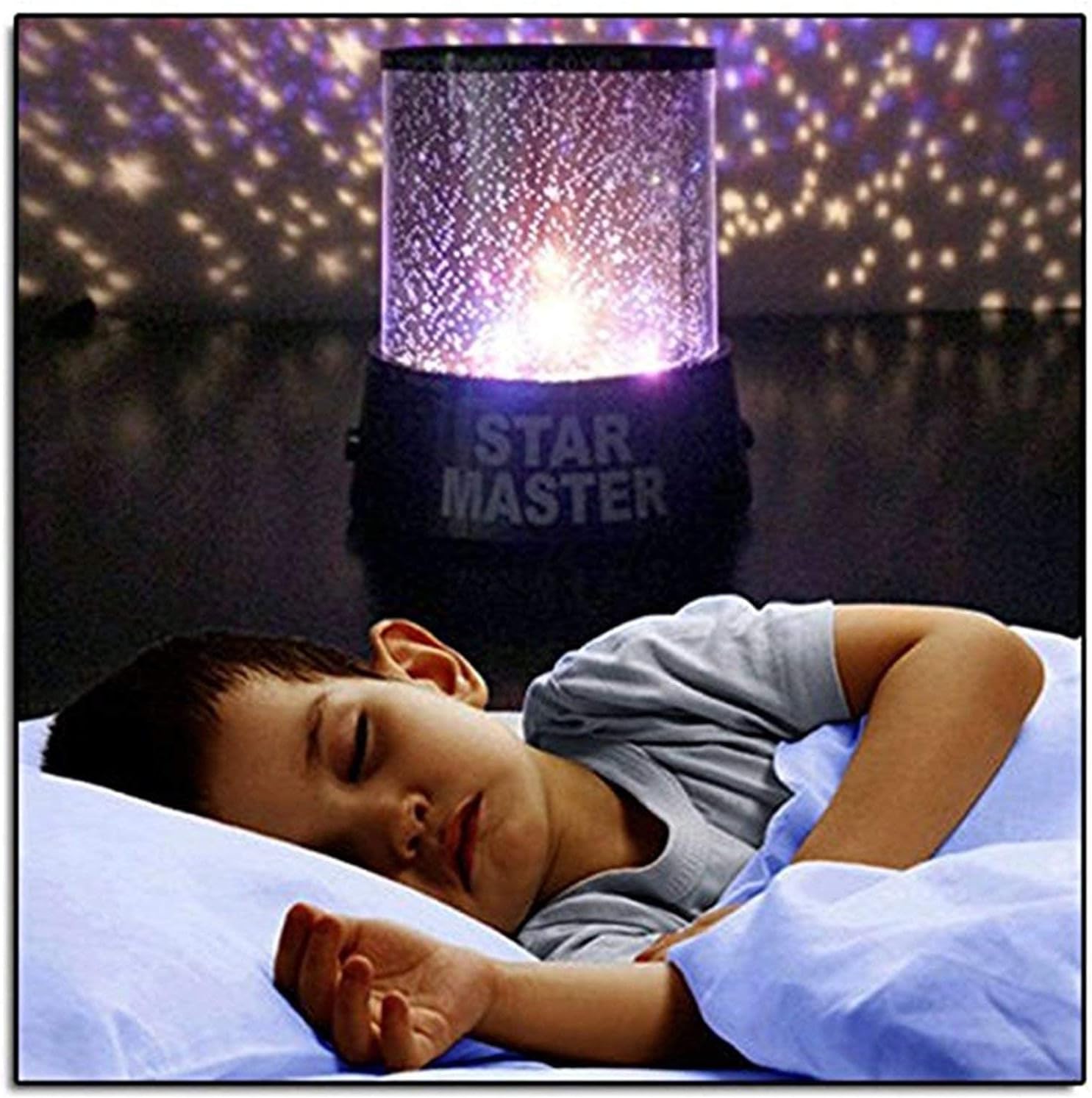 چراغ شب خواب و پروژکتور طرح آسمان شب مدل Star Master — تصویر ۸