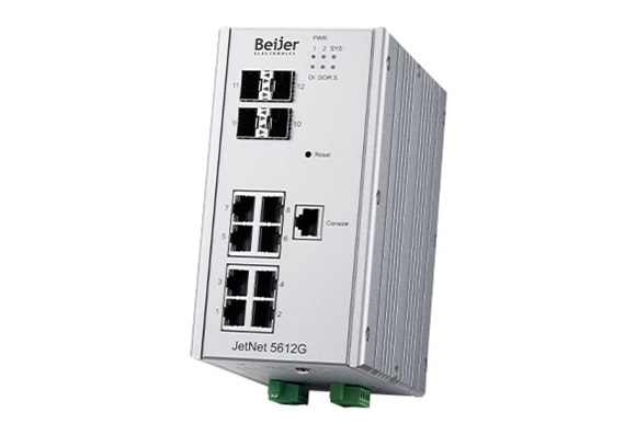 سوئیچ صنعتی PoE مدیریتی کرنیکس Korenix JetNet 5612GP-4F — تصویر ۲