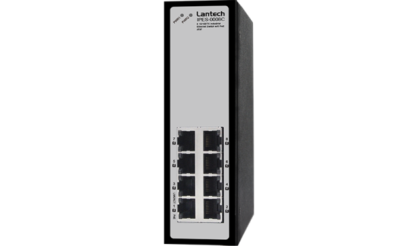 سوییچ صنعتی لن تک Lantech IPES-0008C-24