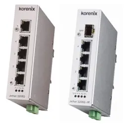 سوئیچ صنعتی 5 پورت غیرمدیریتی کرنیکس Korenix JetNet3205G — تصویر ۳