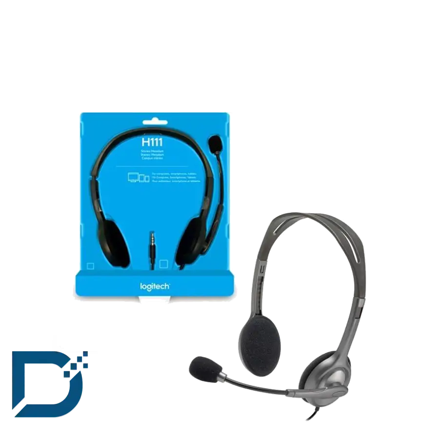 هدست باسیم لاجیتک مدل LOGITECH H111 — تصویر ۴